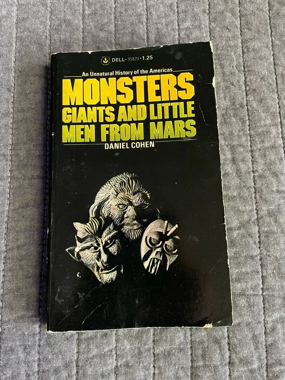 Monsters Giants and Little Men From Mars Daniel Cohen Vintage Dell Paperback